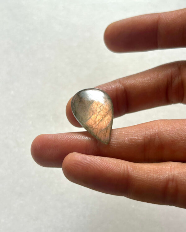 28mm Purple Labradorite Cabochon