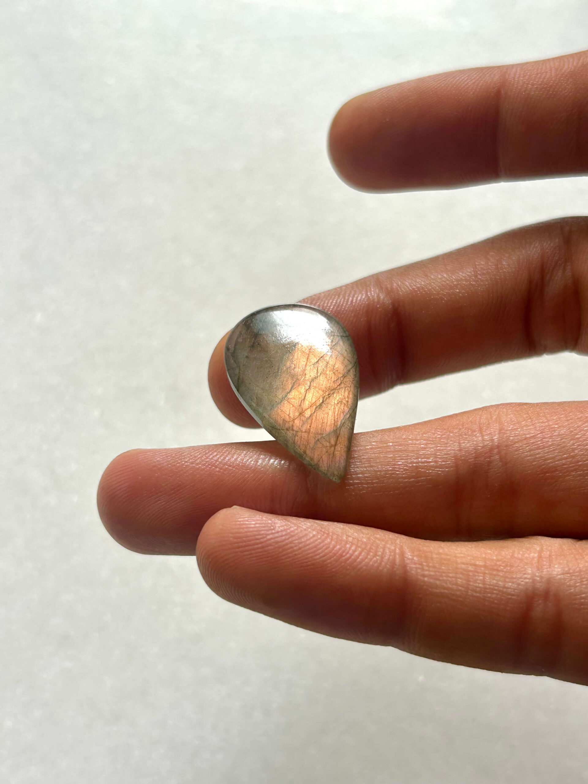 28mm Purple Labradorite Cabochon