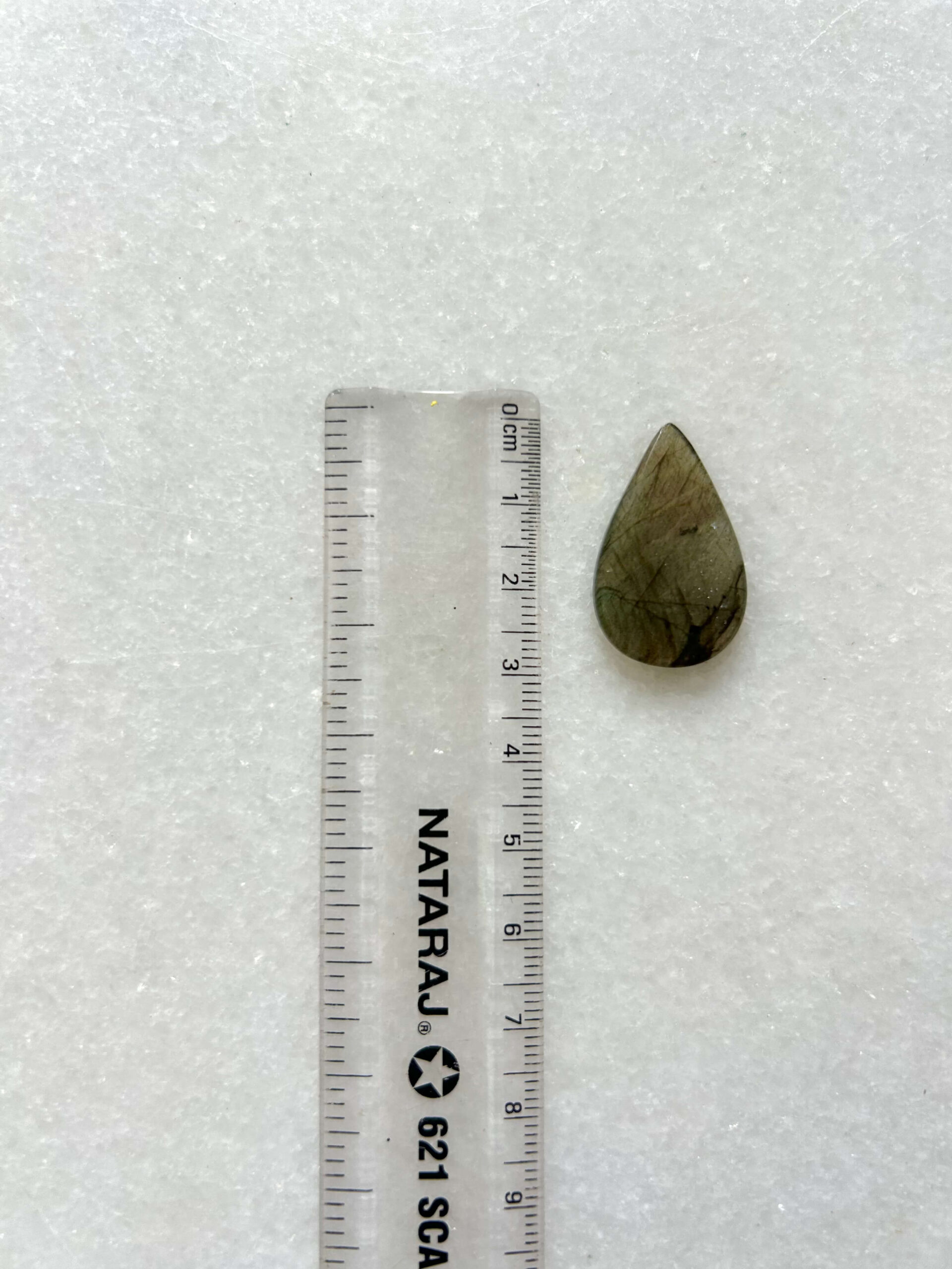 28mm Purple Labradorite Cabochon - Image 2