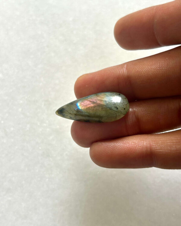 32mm Purple Labradorite Cabochon