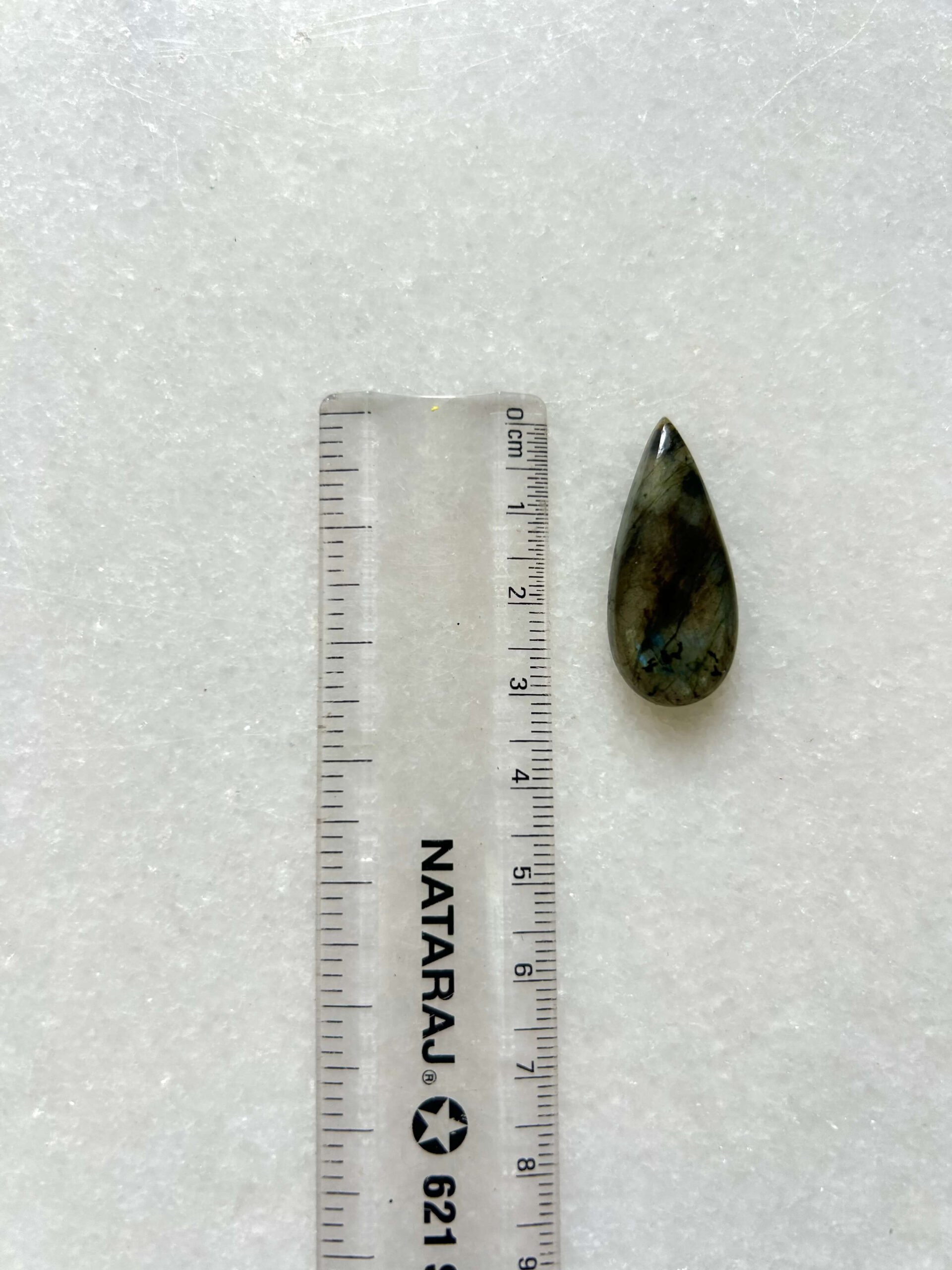 32mm Purple Labradorite Cabochon - Image 2