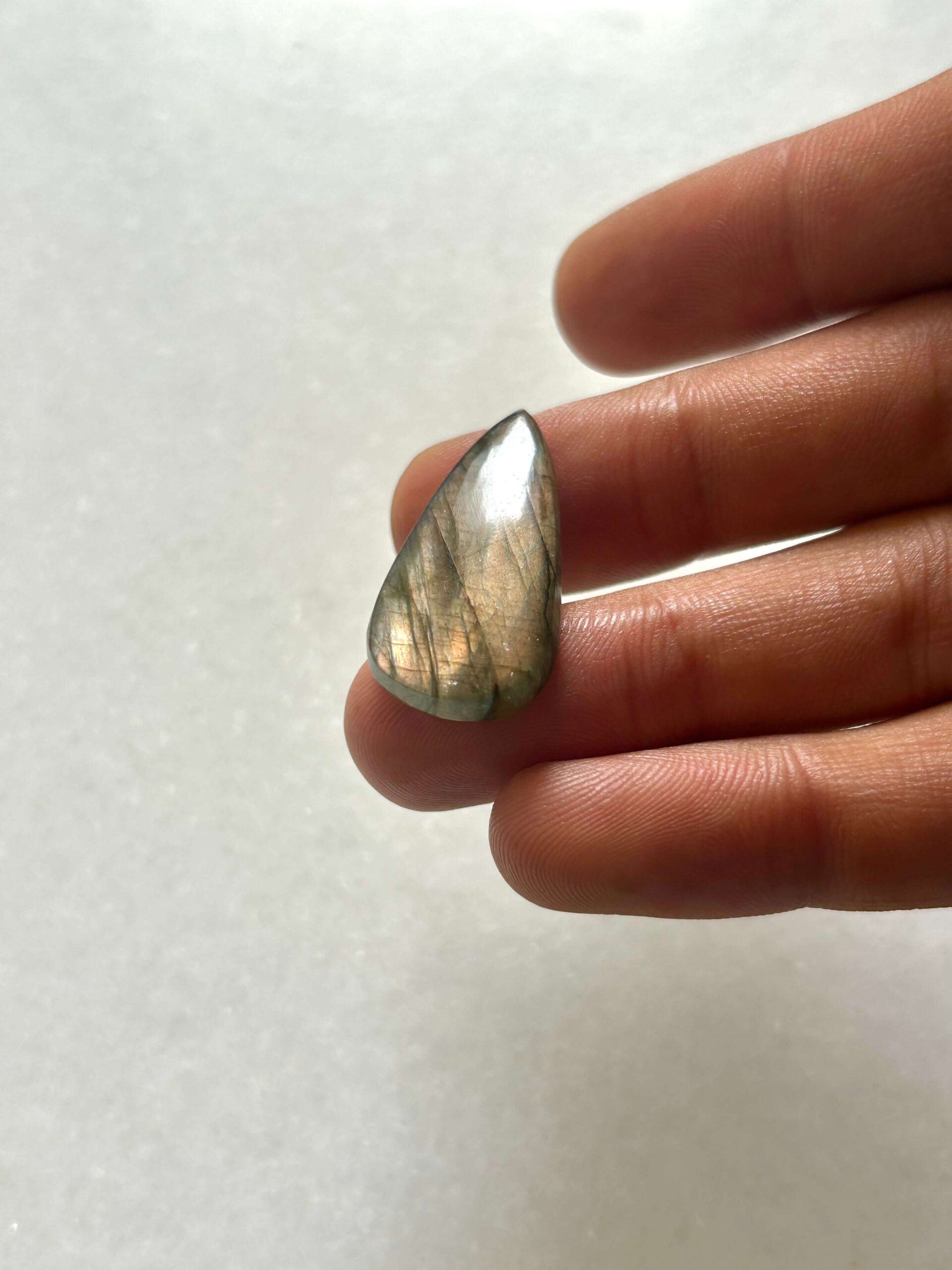 30mm Purple Labradorite Cabochon