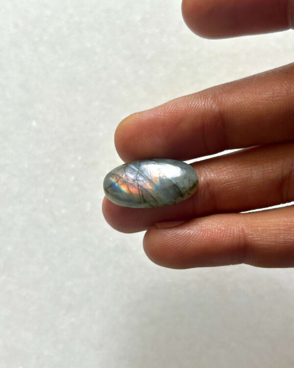 24mm Purple Labradorite Cabochon