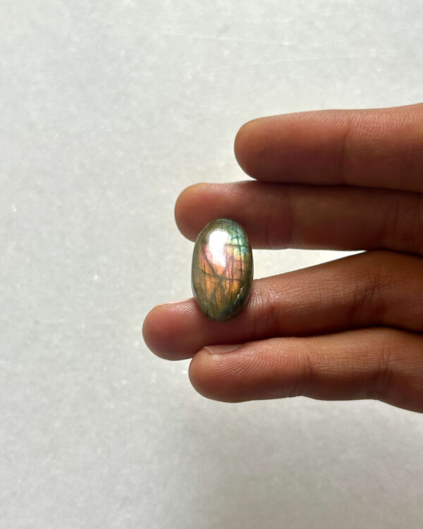 23mm Purple Labradorite Cabochon