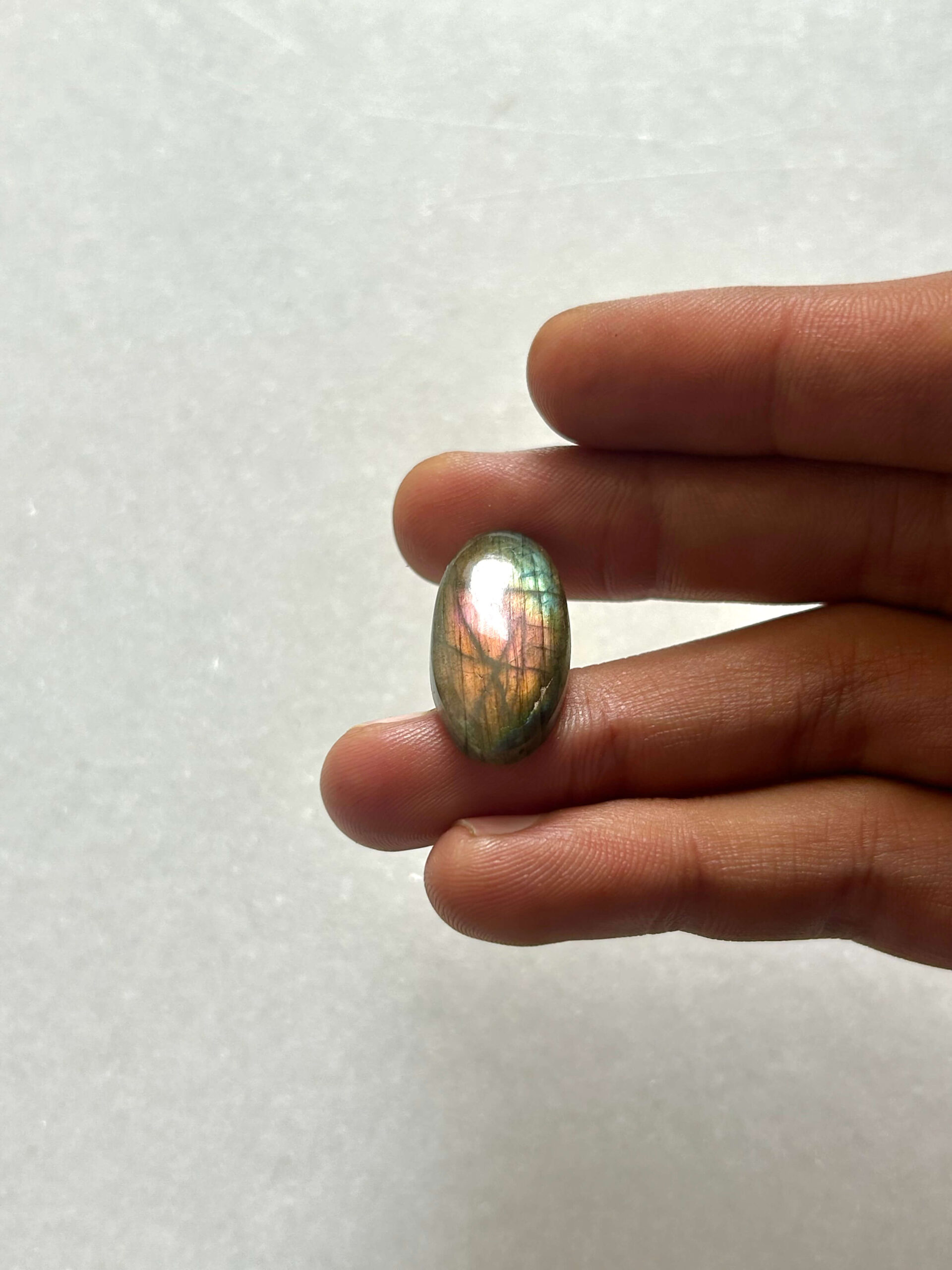 23mm Purple Labradorite Cabochon
