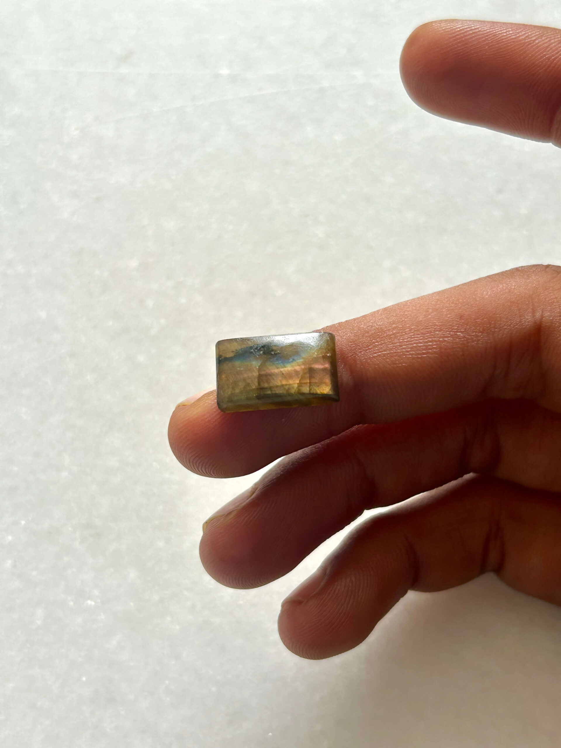 17mm Purple Labradorite Cabochon