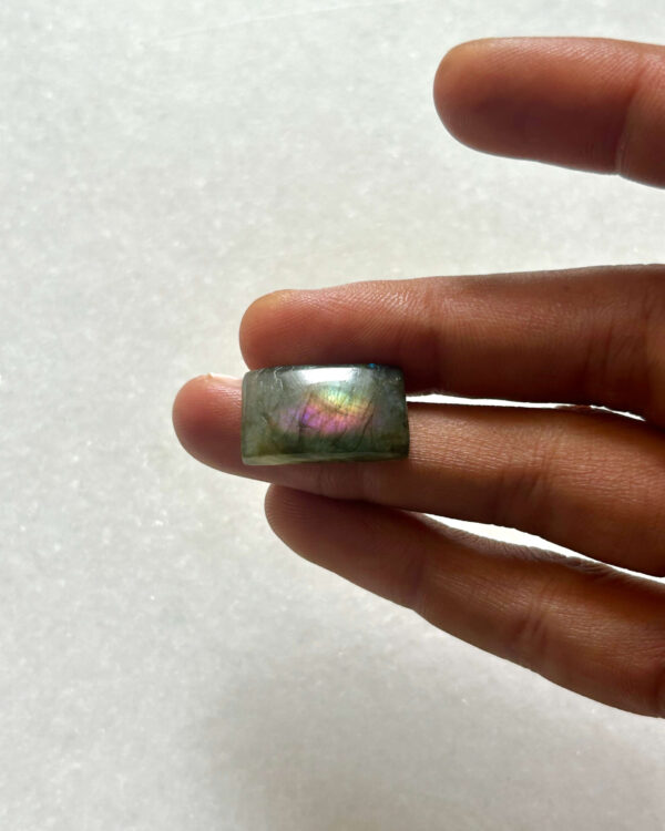 22mm Purple Labradorite Cabochon