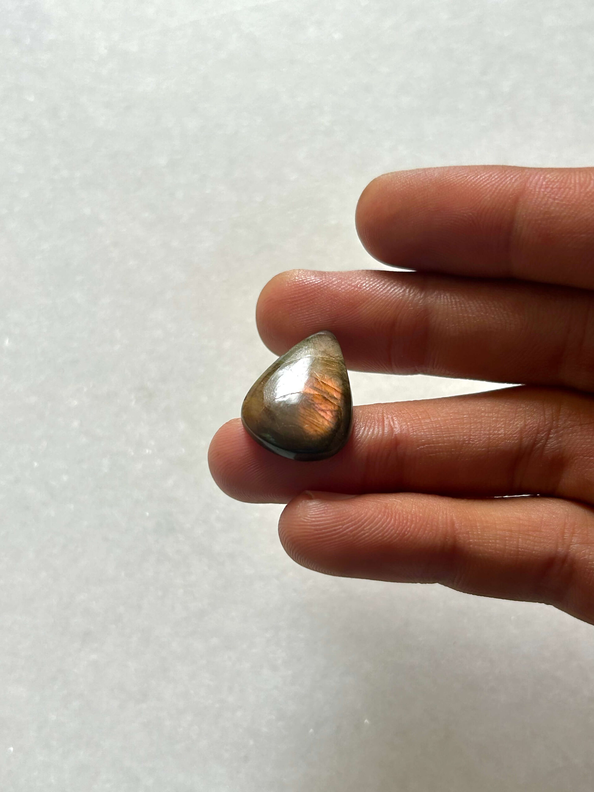 23mm Purple Labradorite Cabochon