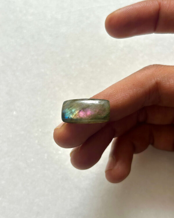 22mm Purple Labradorite Cabochon