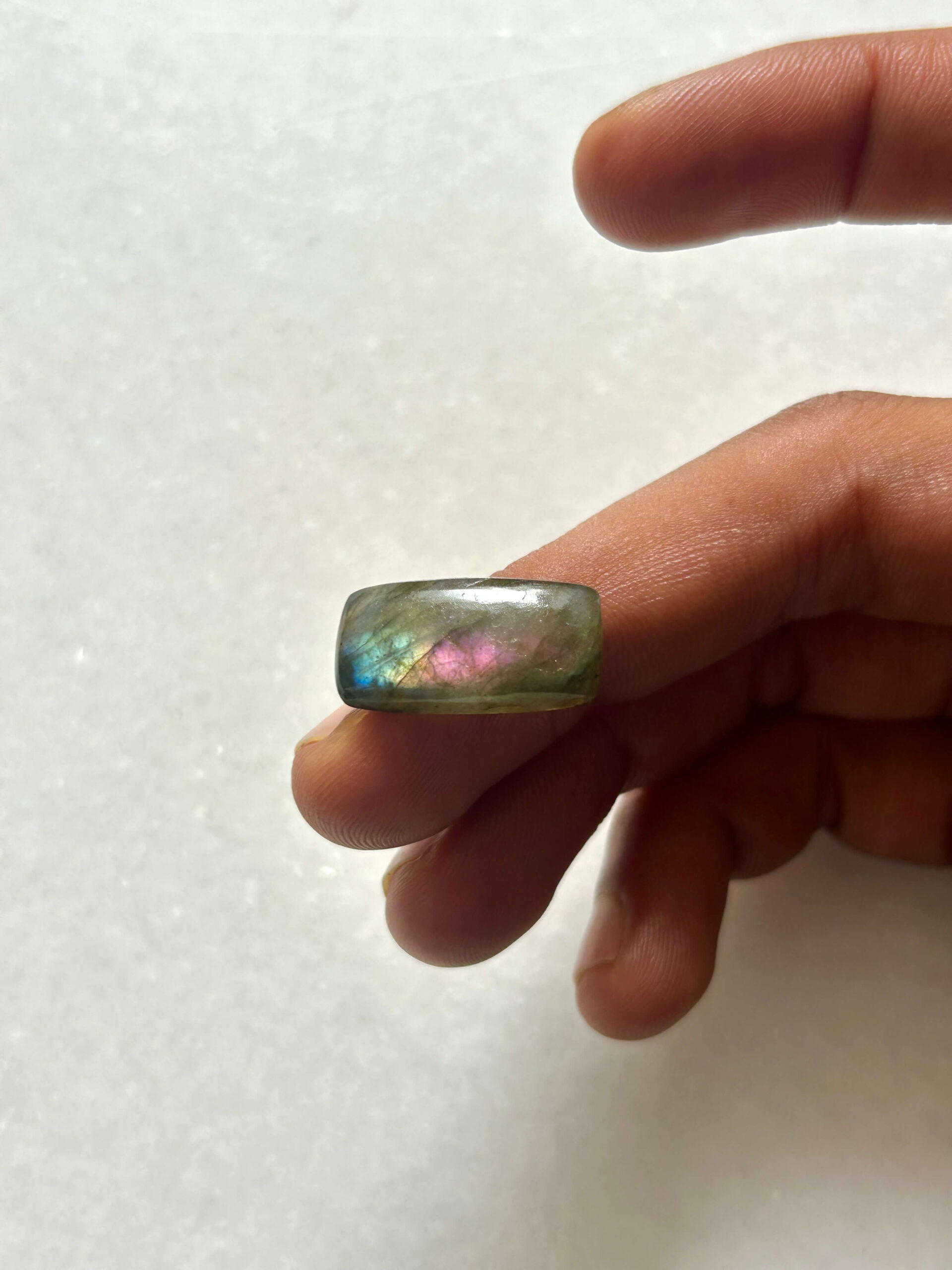 22mm Purple Labradorite Cabochon