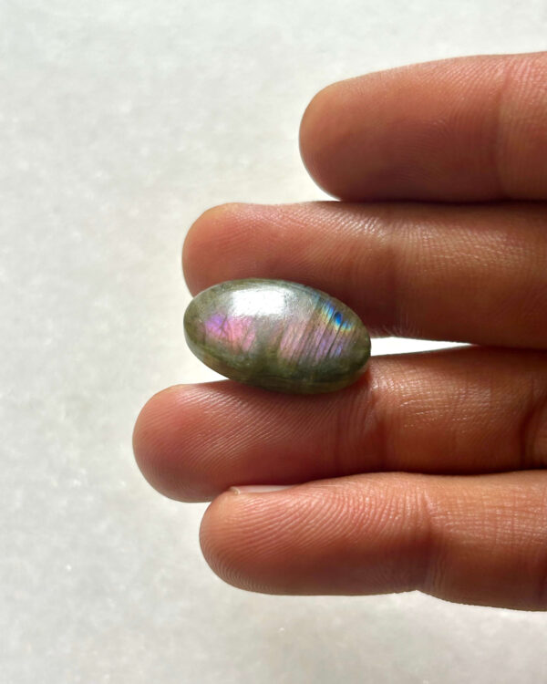 21mm Purple Labradorite Cabochon