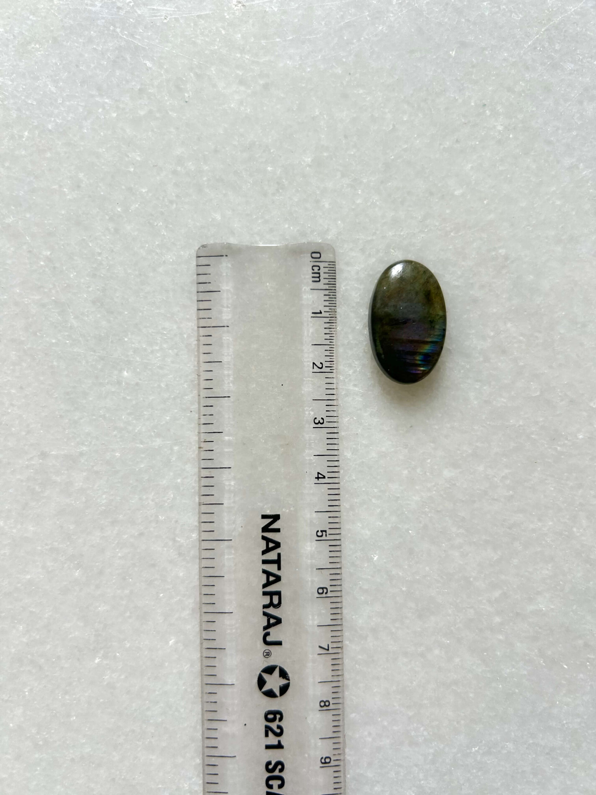 21mm Purple Labradorite Cabochon - Image 2