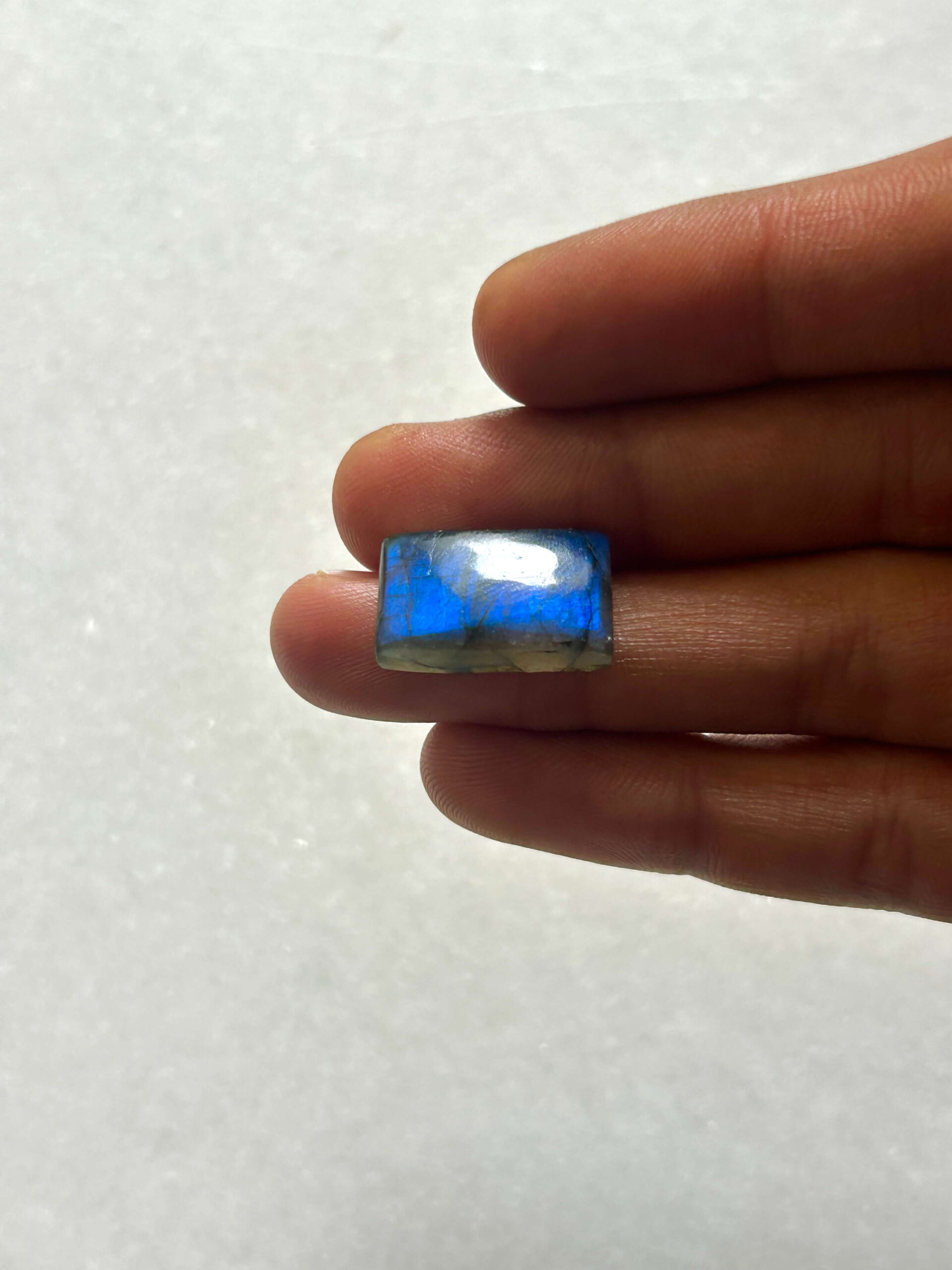 19mm Purple Labradorite Cabochon