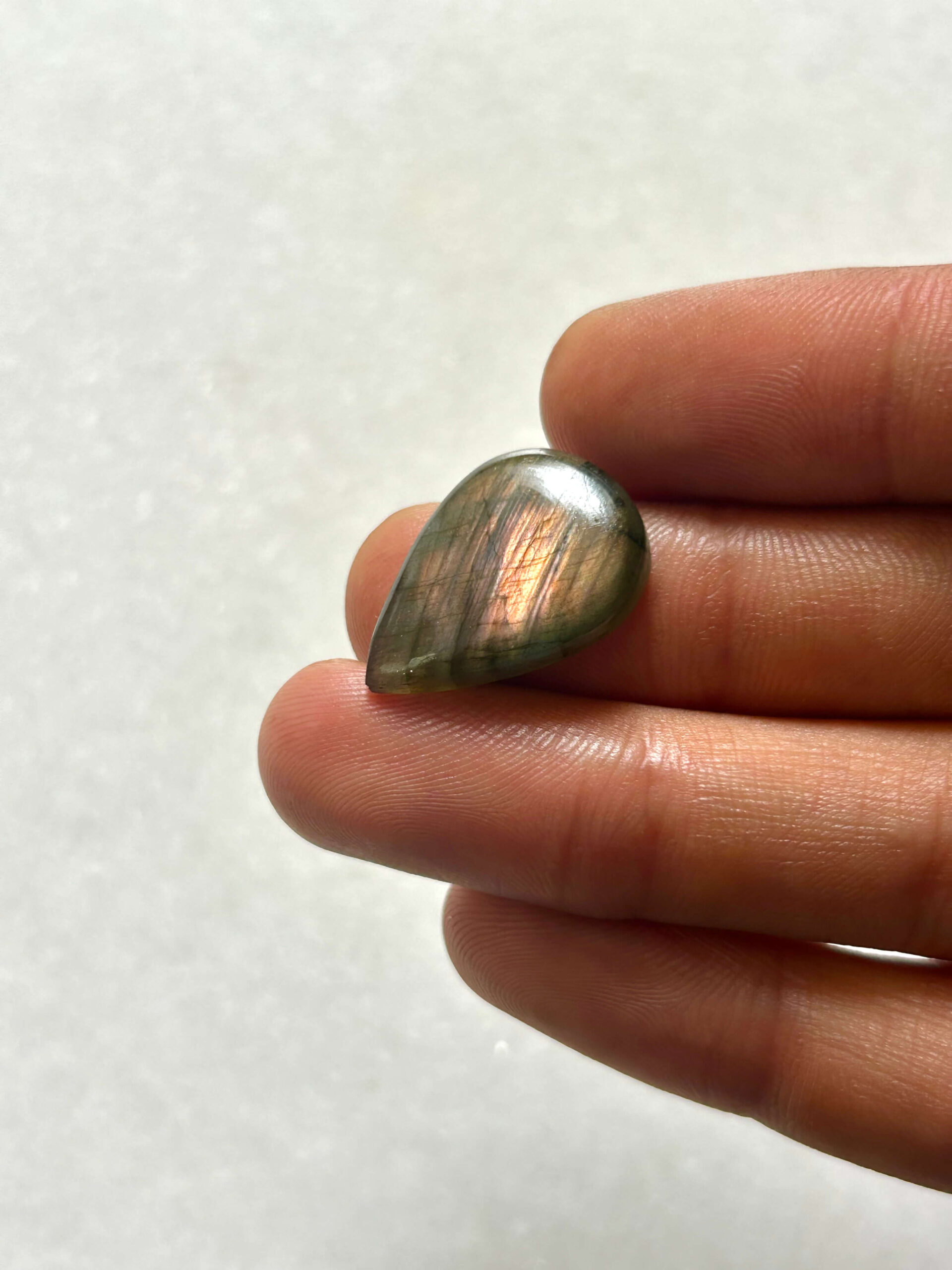 22mm Purple Labradorite Cabochon