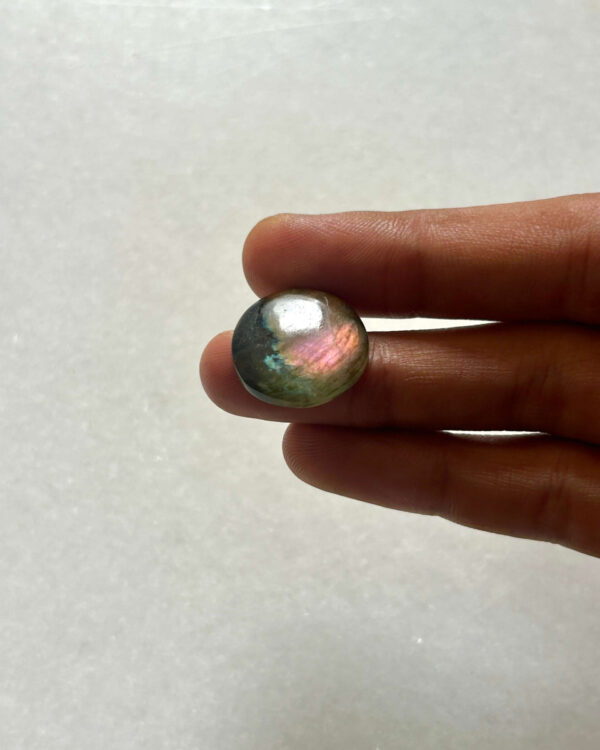 20mm Purple Labradorite Cabochon