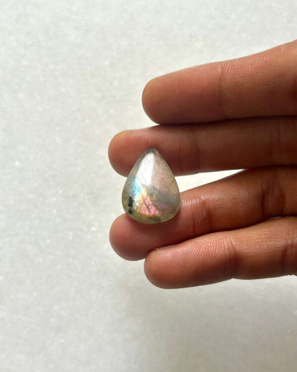 24mm Purple Labradorite Cabochon
