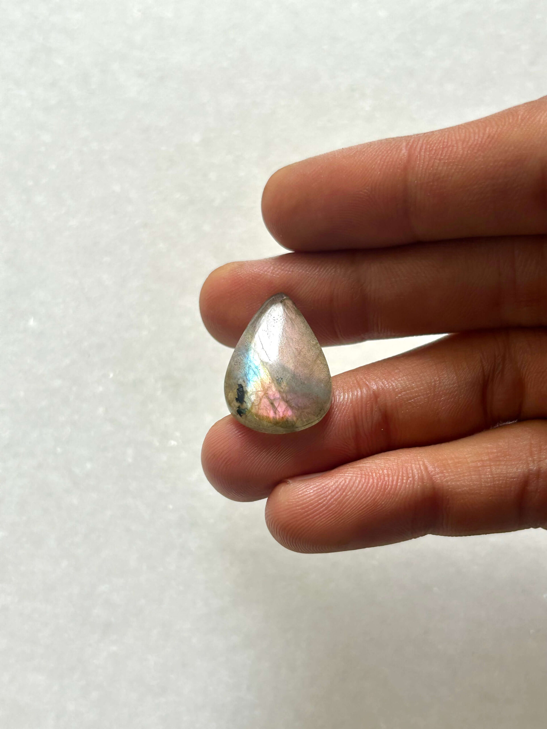 24mm Purple Labradorite Cabochon