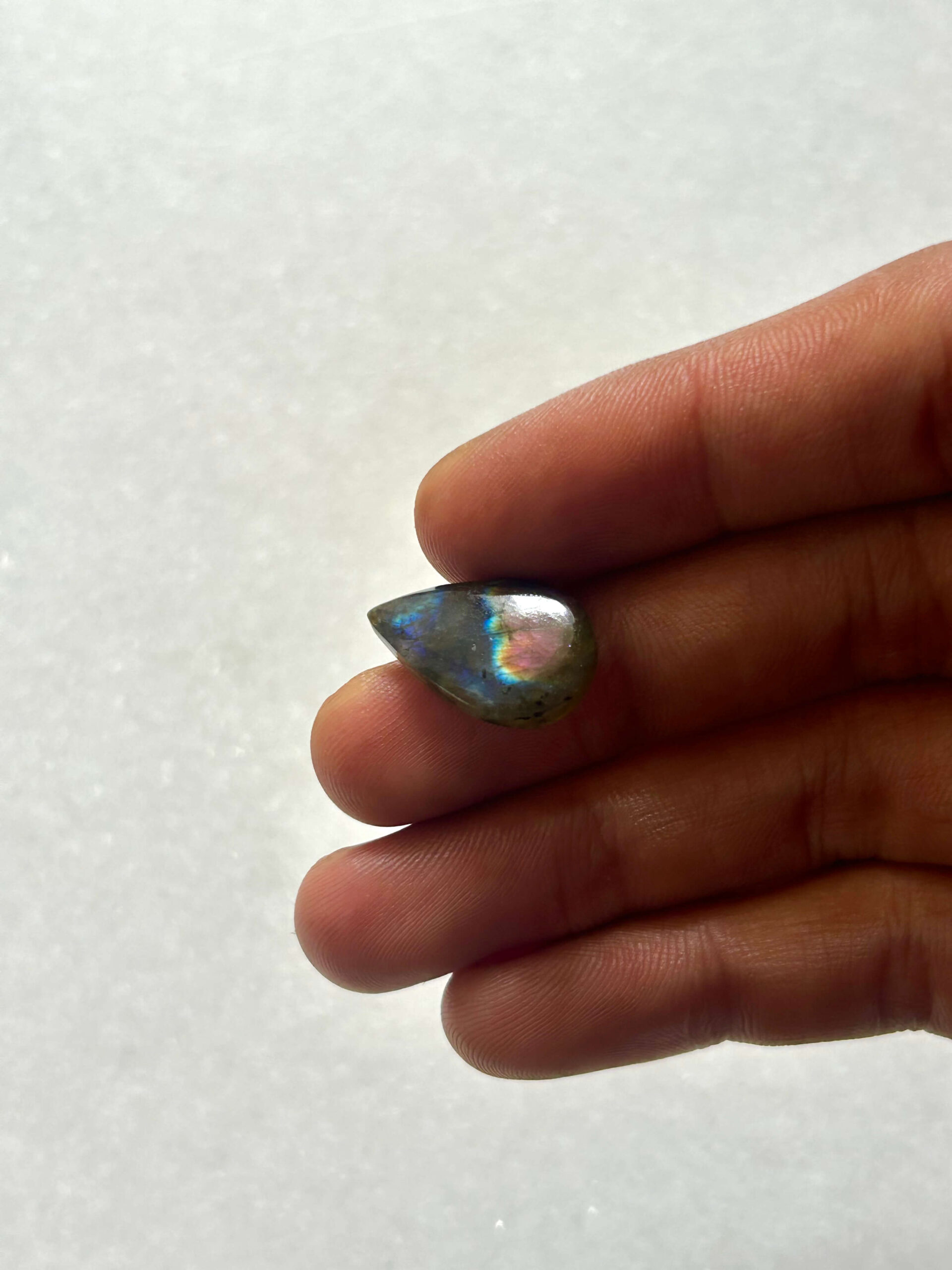 21mm Purple Labradorite Cabochon