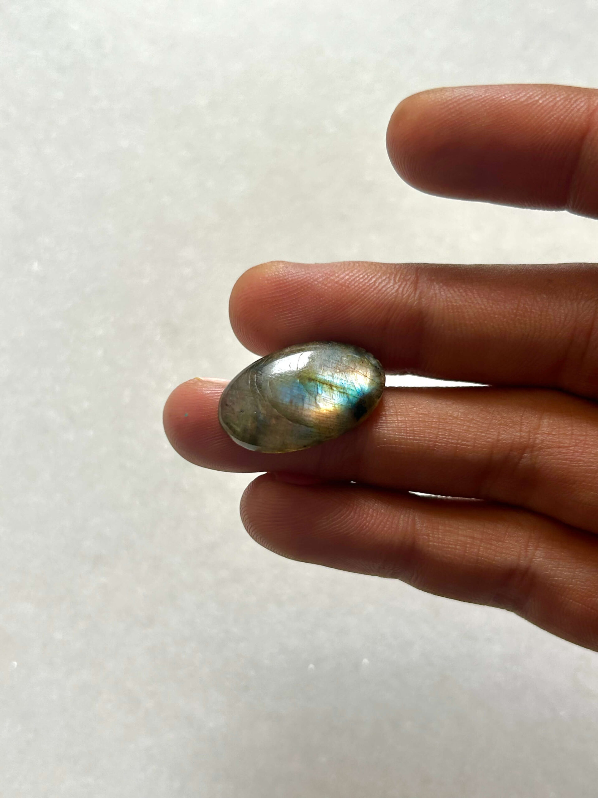 24mm Purple Labradorite Cabochon
