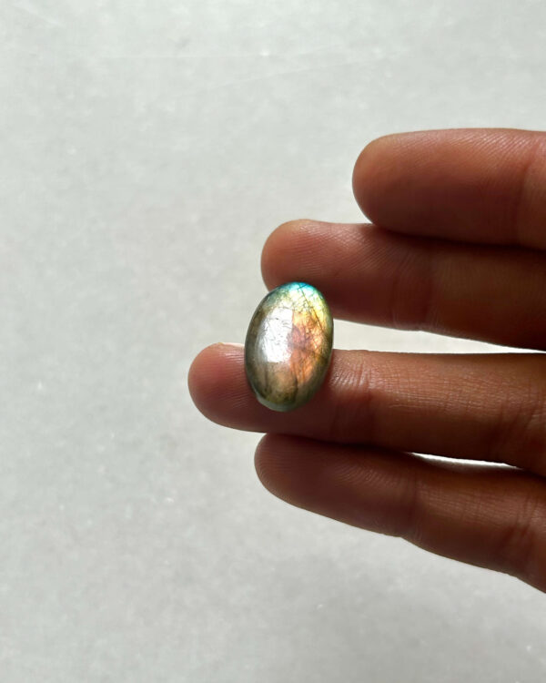 24mm Purple Labradorite Cabochon