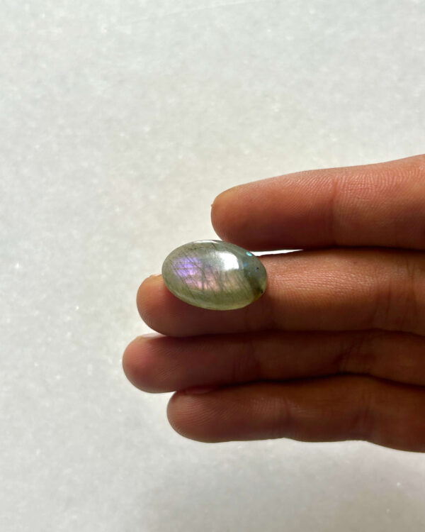 21mm Purple Labradorite Cabochon
