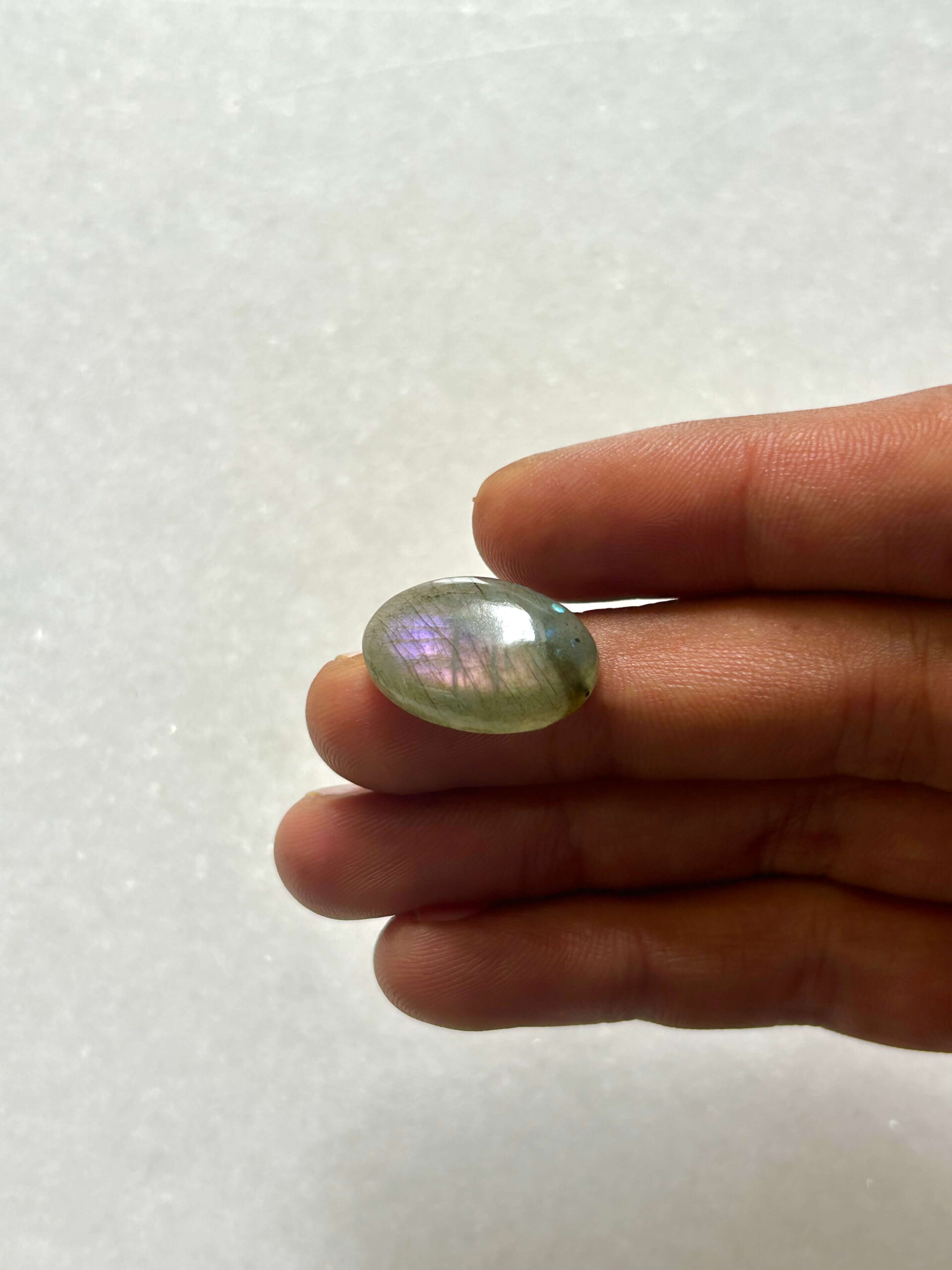21mm Purple Labradorite Cabochon