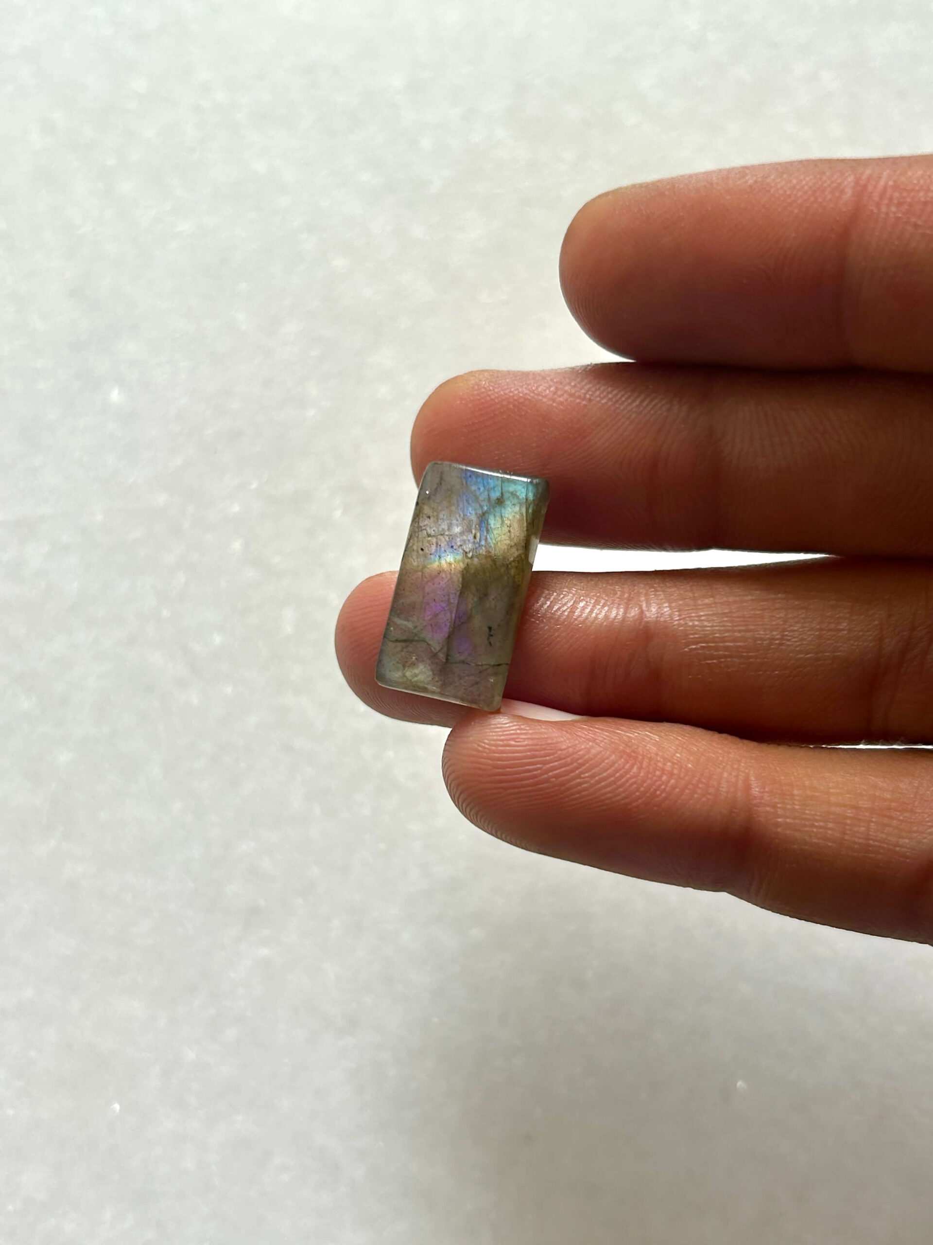 20mm Purple Labradorite Cabochon