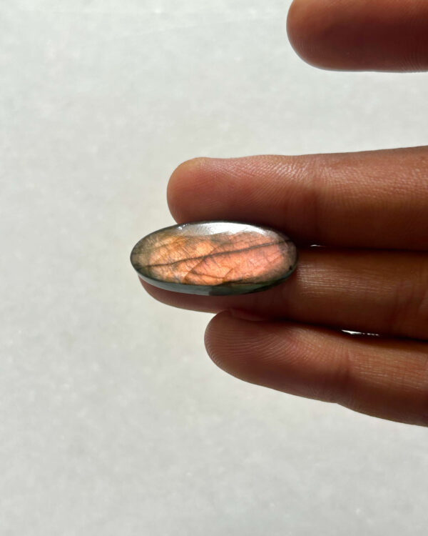 29mm Purple Labradorite Cabochon