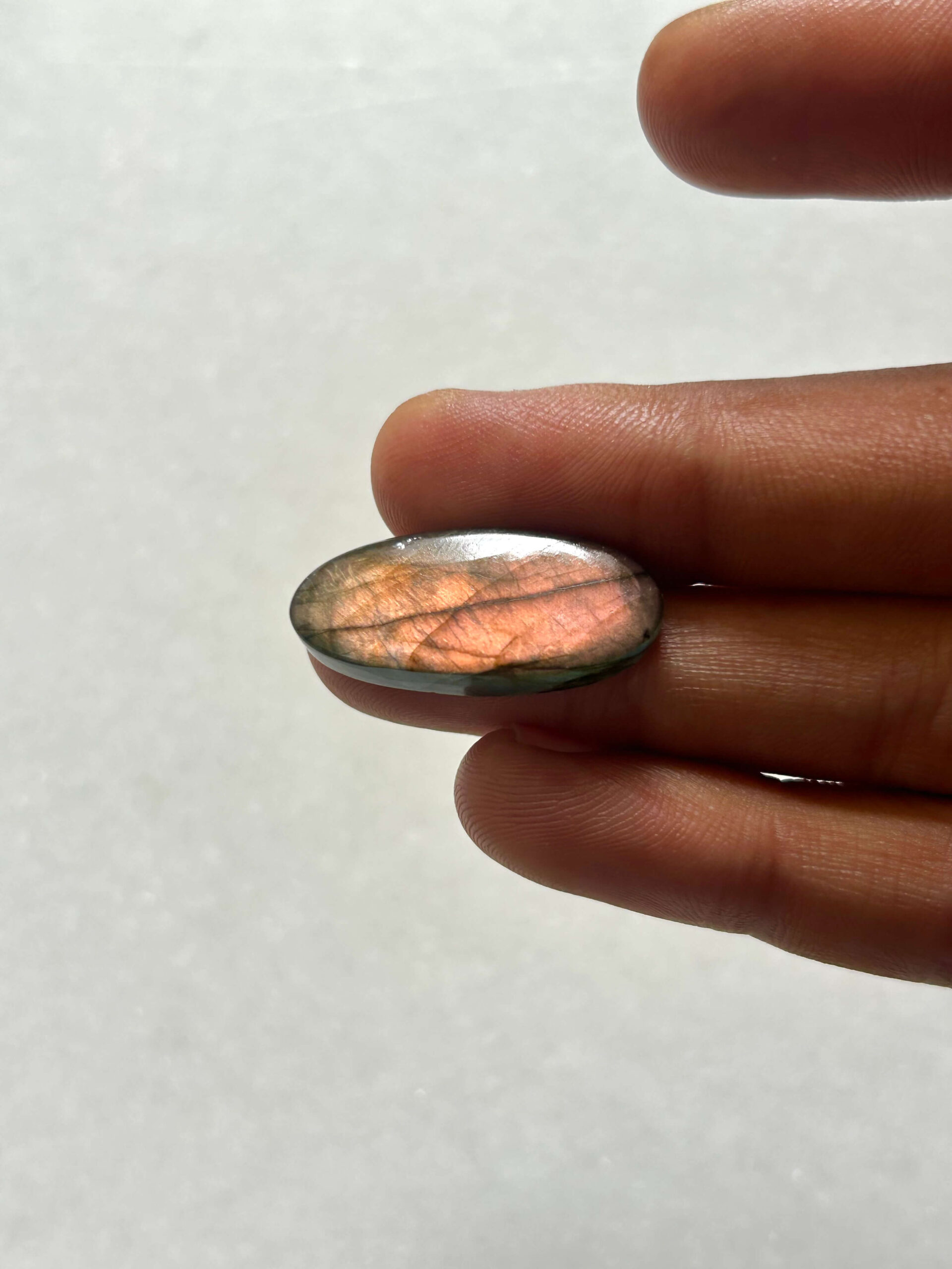 29mm Purple Labradorite Cabochon