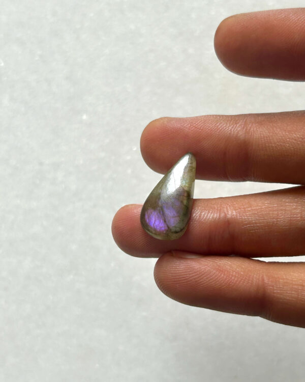 22mm Purple Labradorite Cabochon