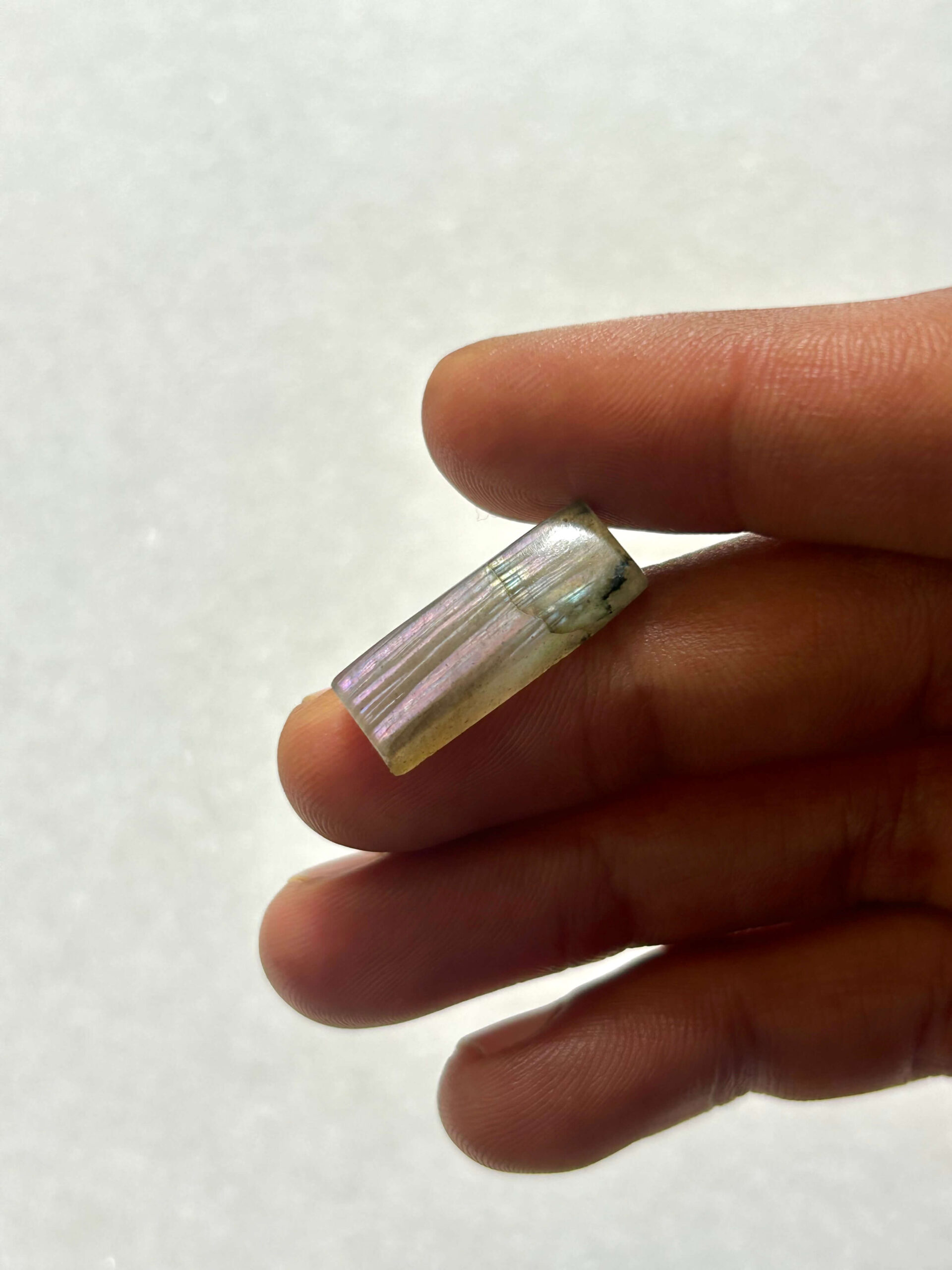 23mm Purple Labradorite Cabochon