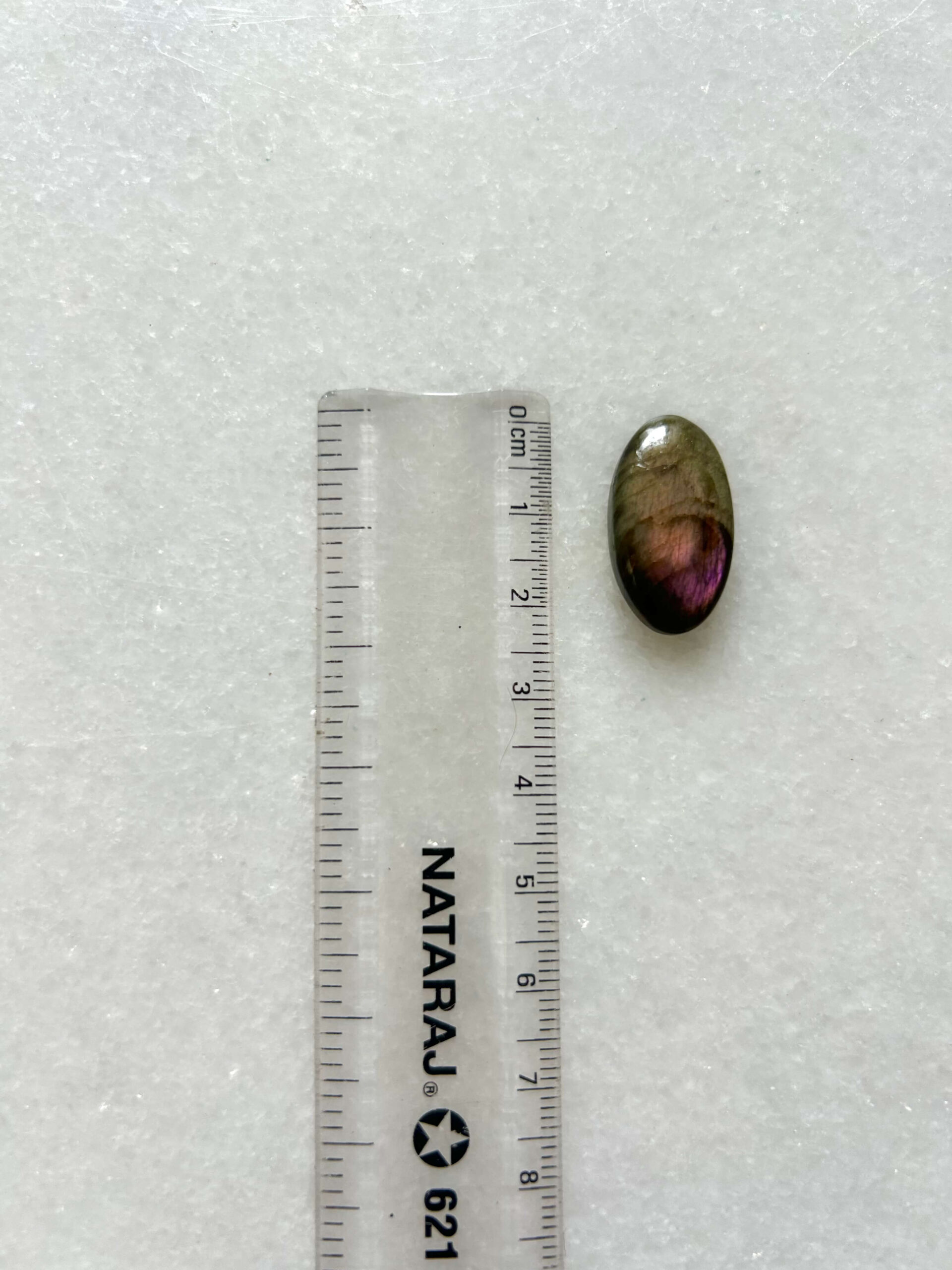 24mm Purple Labradorite Cabochon - Image 2