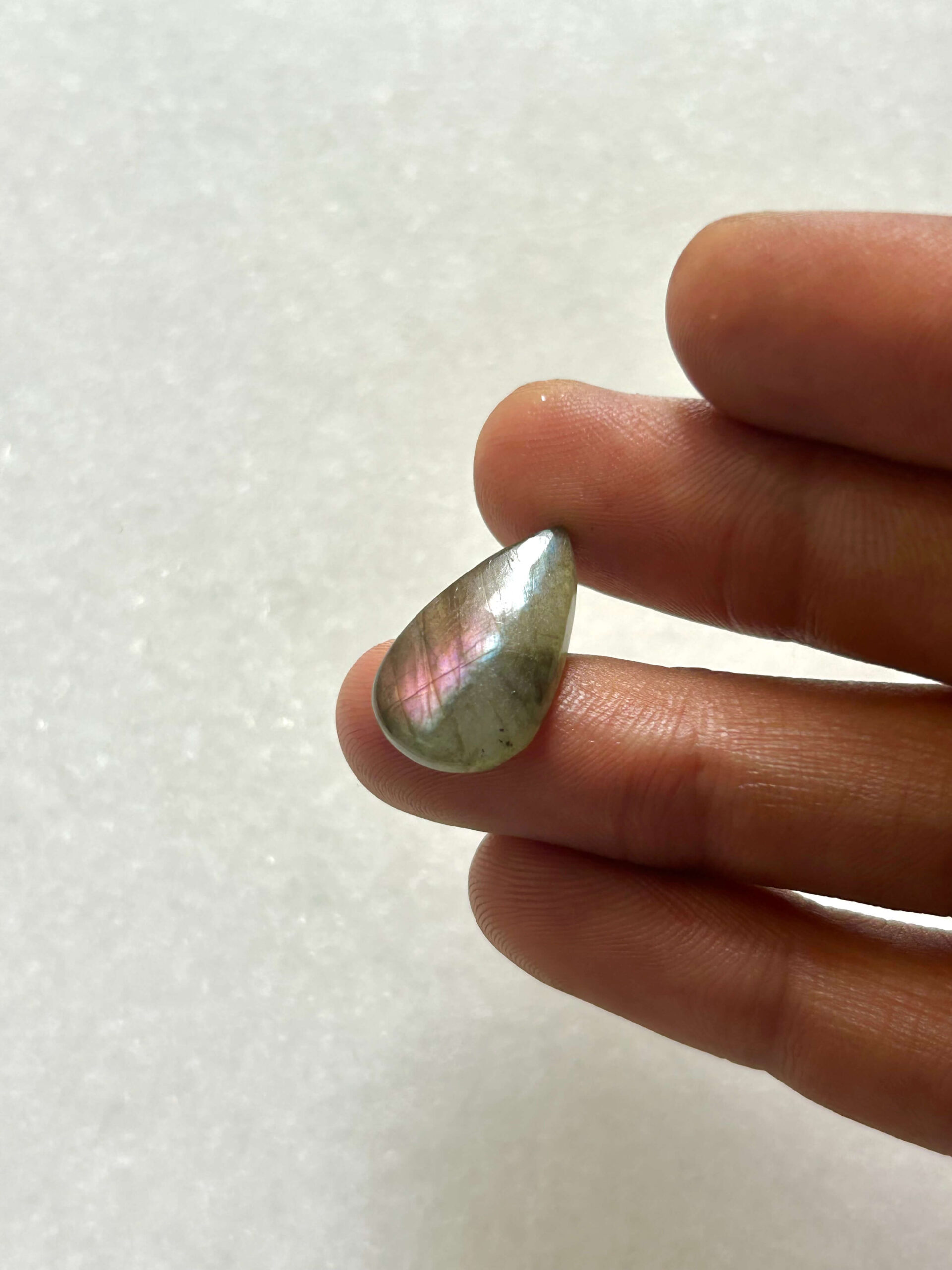 21mm Purple Labradorite Cabochon
