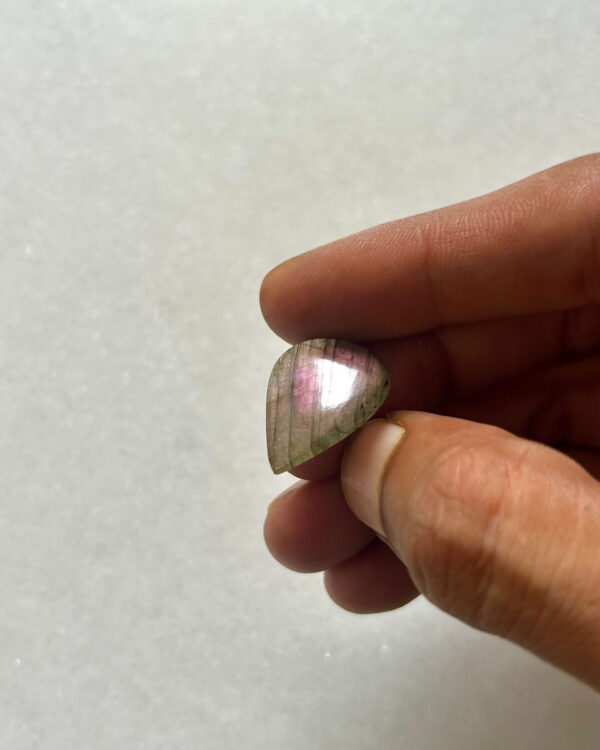 23mm Purple Labradorite Cabochon