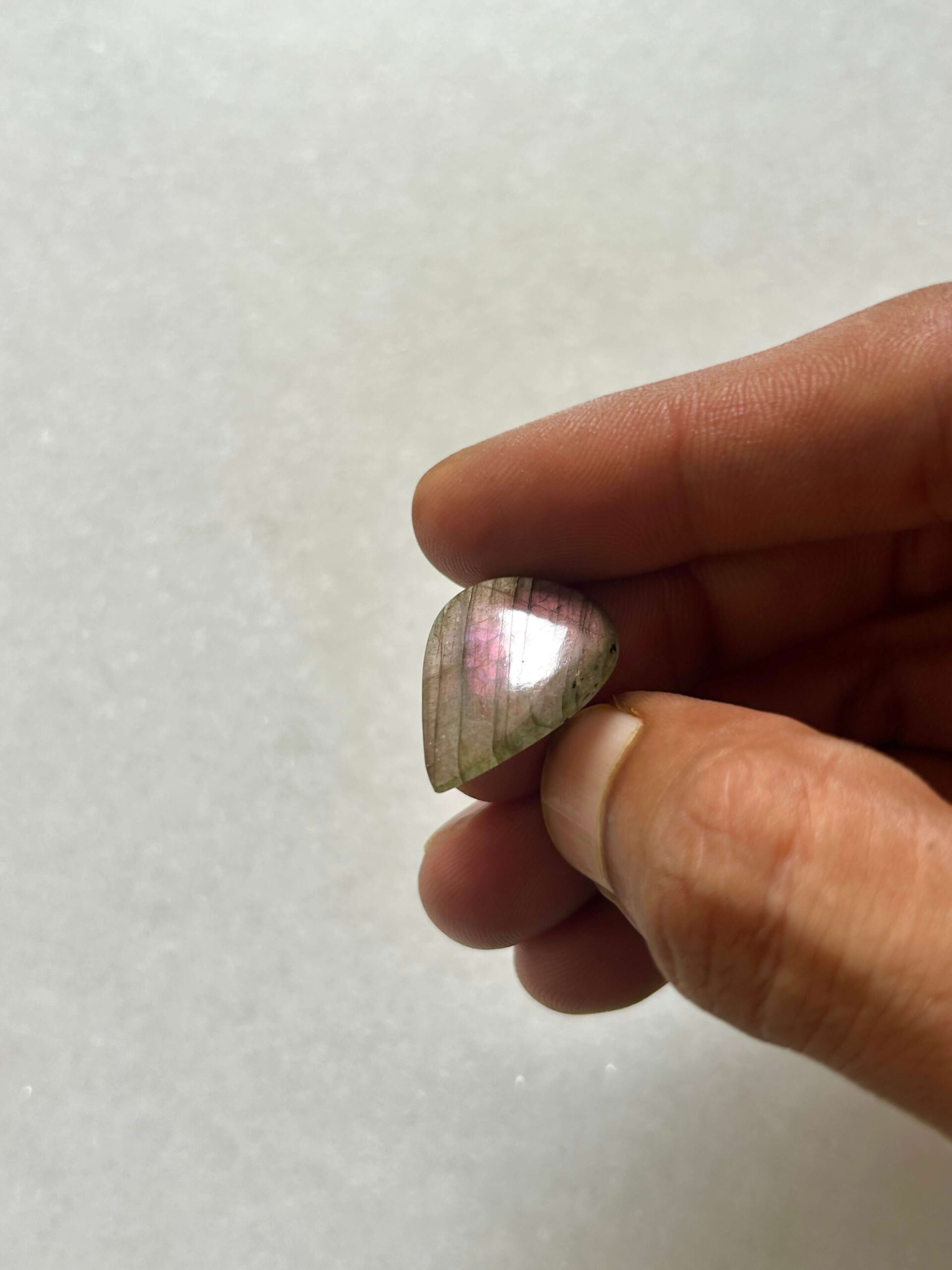 23mm Purple Labradorite Cabochon