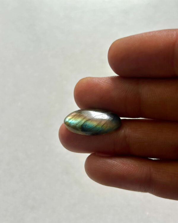 22mm Purple Labradorite Cabochon