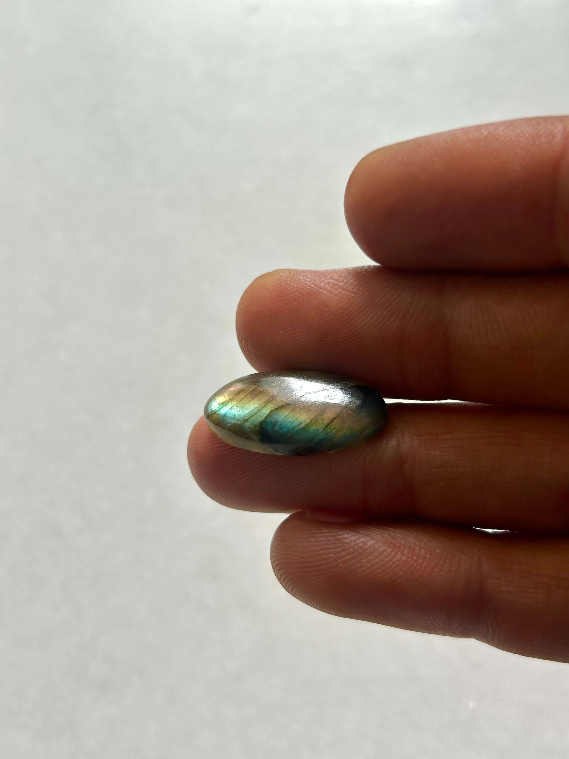 22mm Purple Labradorite Cabochon