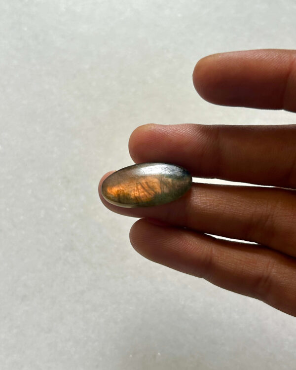 26mm Purple Labradorite Cabochon