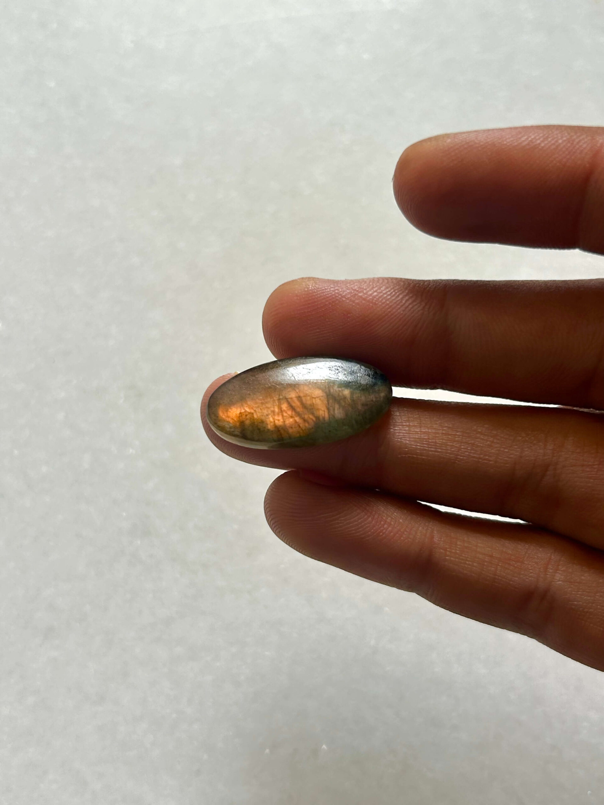 26mm Purple Labradorite Cabochon