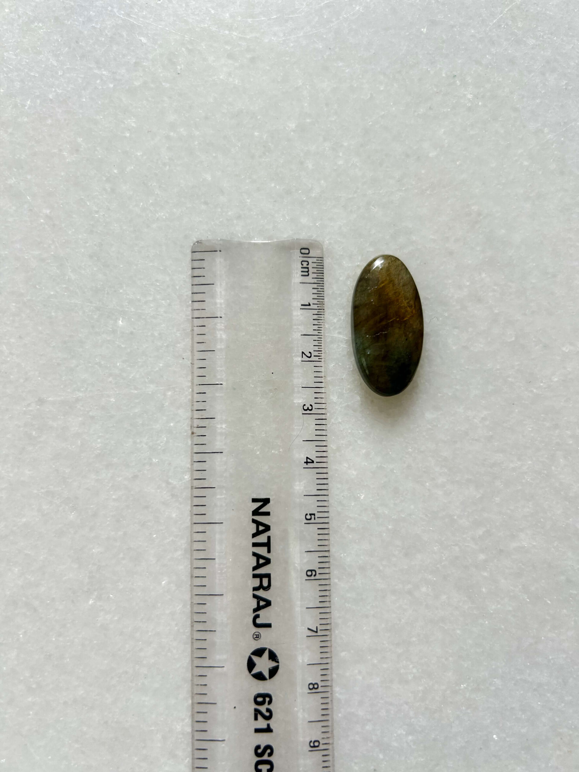 26mm Purple Labradorite Cabochon - Image 2