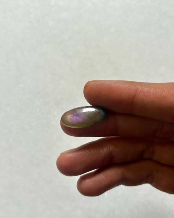23mm Purple Labradorite Cabochon