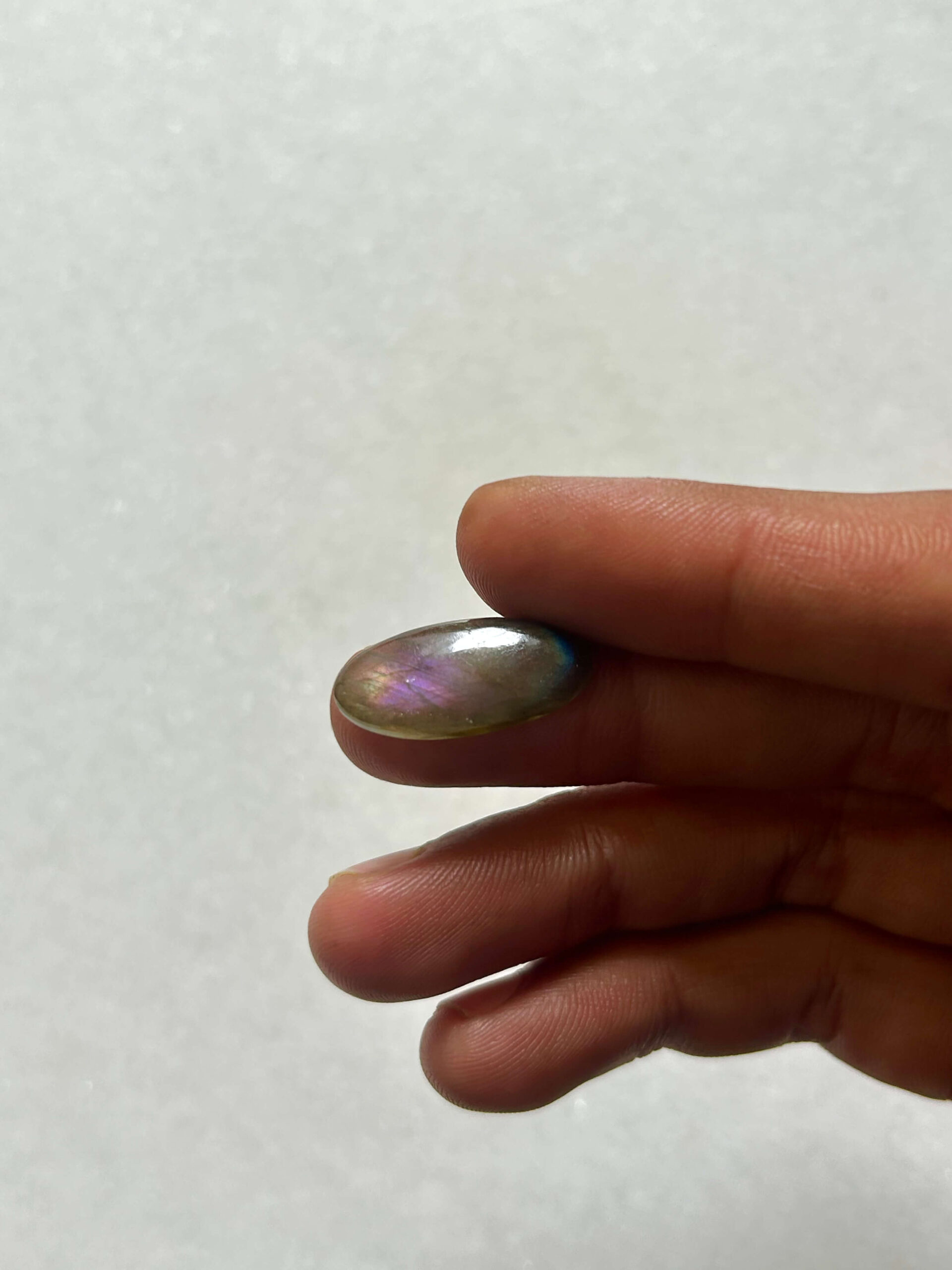 23mm Purple Labradorite Cabochon
