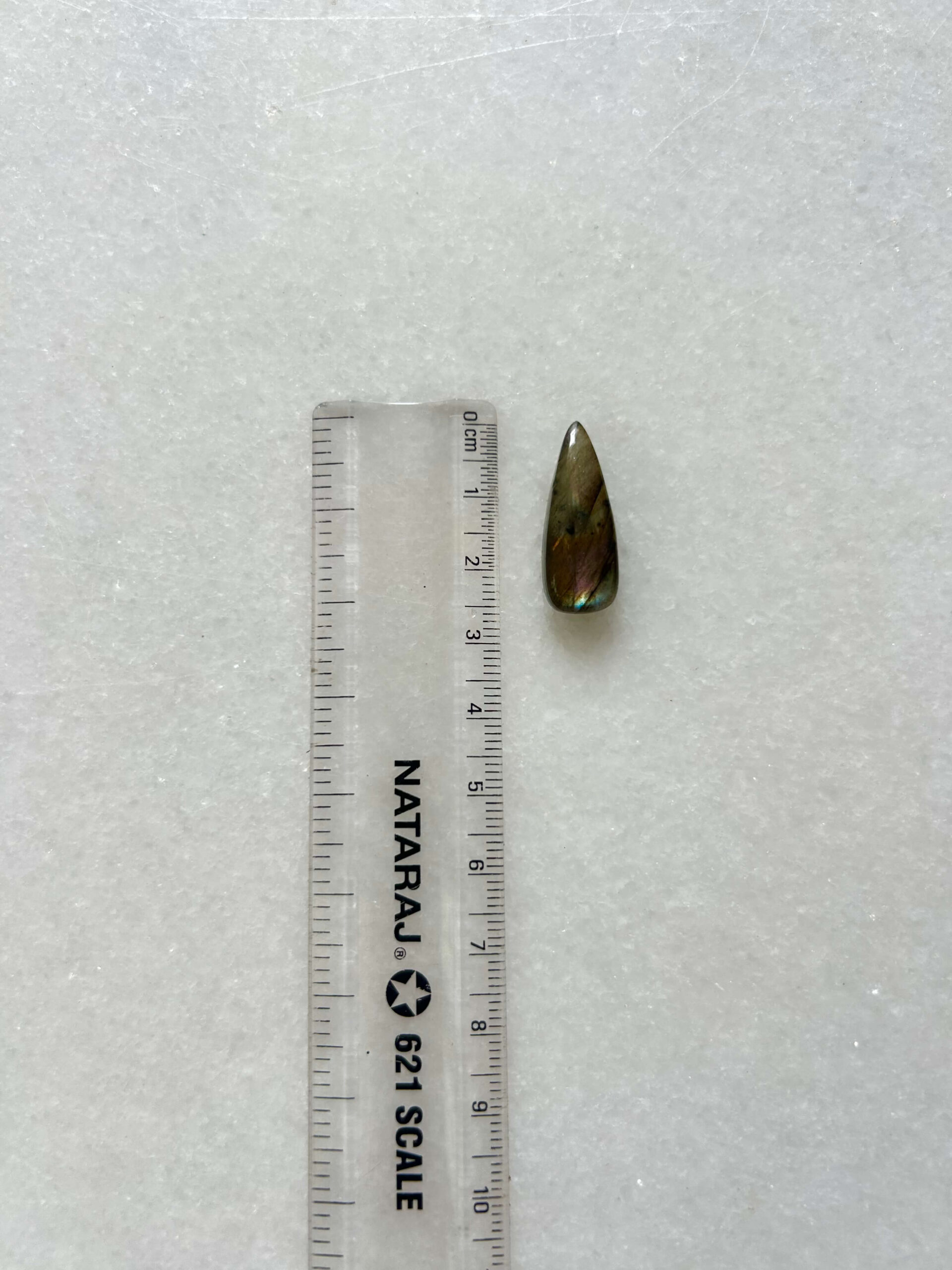 26mm Purple Labradorite Cabochon - Image 2