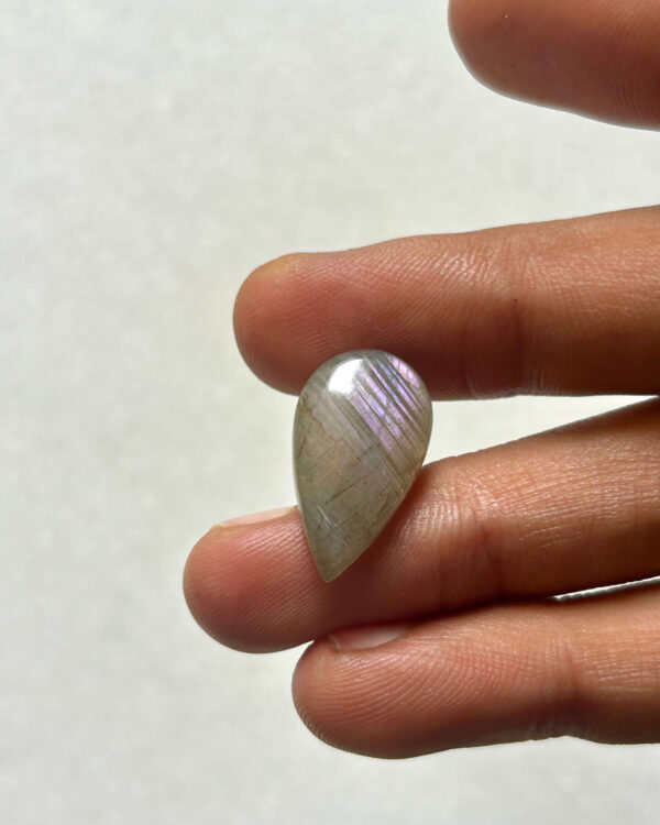 22mm Purple Labradorite Cabochon