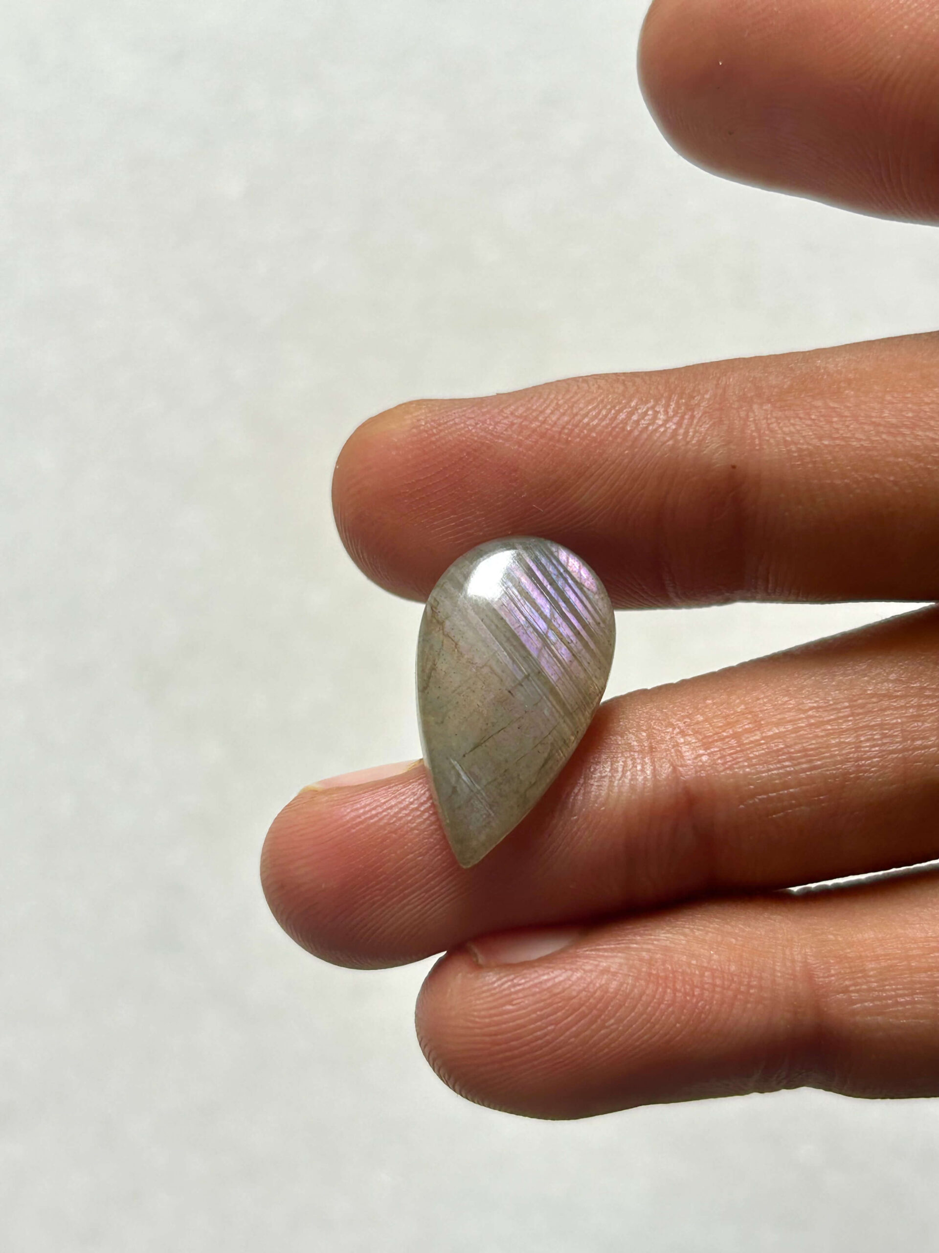 22mm Purple Labradorite Cabochon