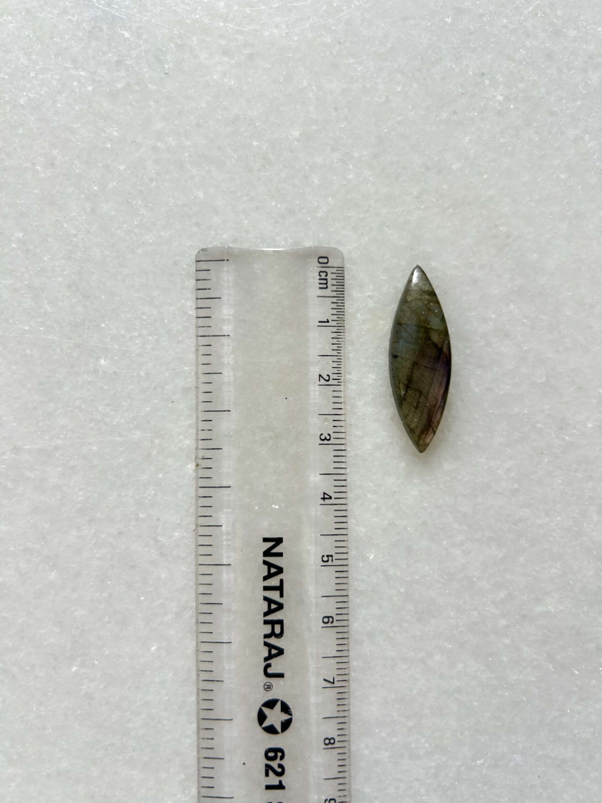 32mm Purple Labradorite Cabochon - Image 2