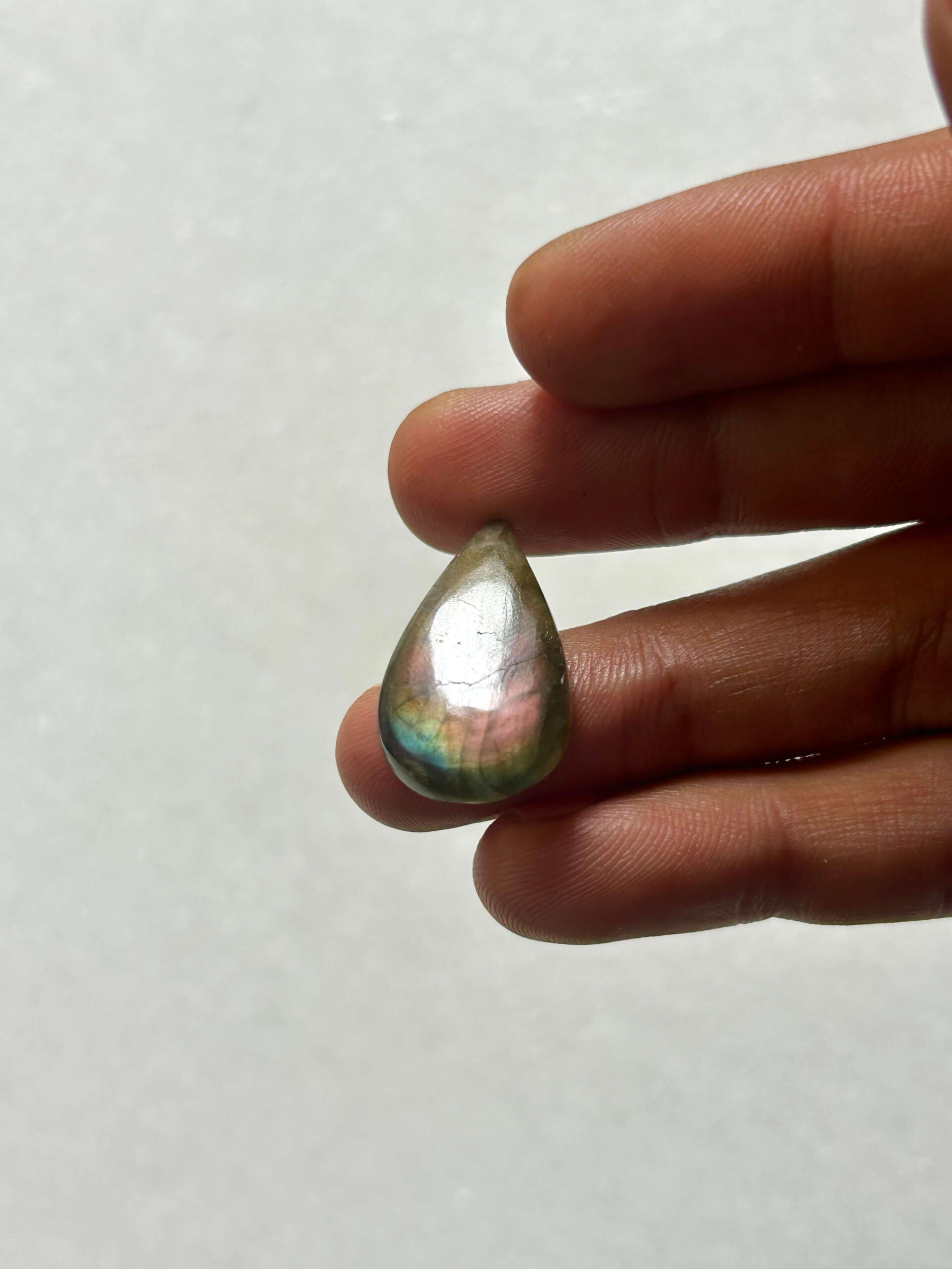 26mm Purple Labradorite Cabochon