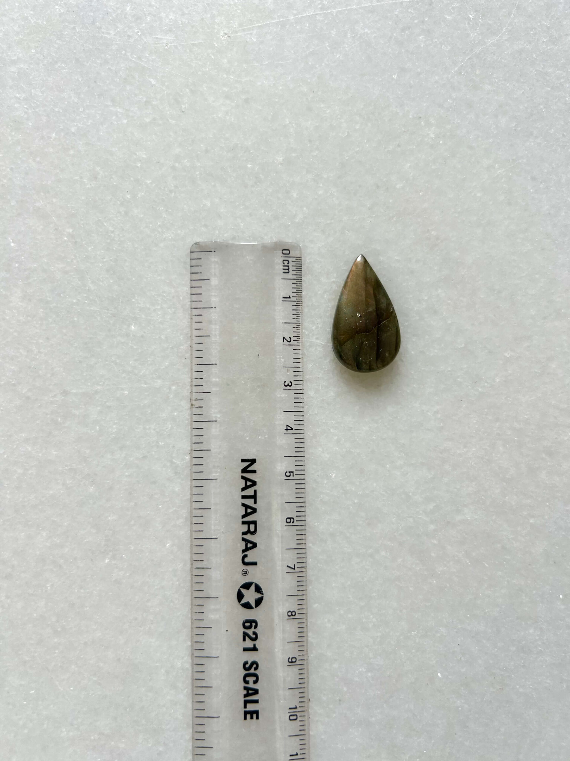 26mm Purple Labradorite Cabochon - Image 2