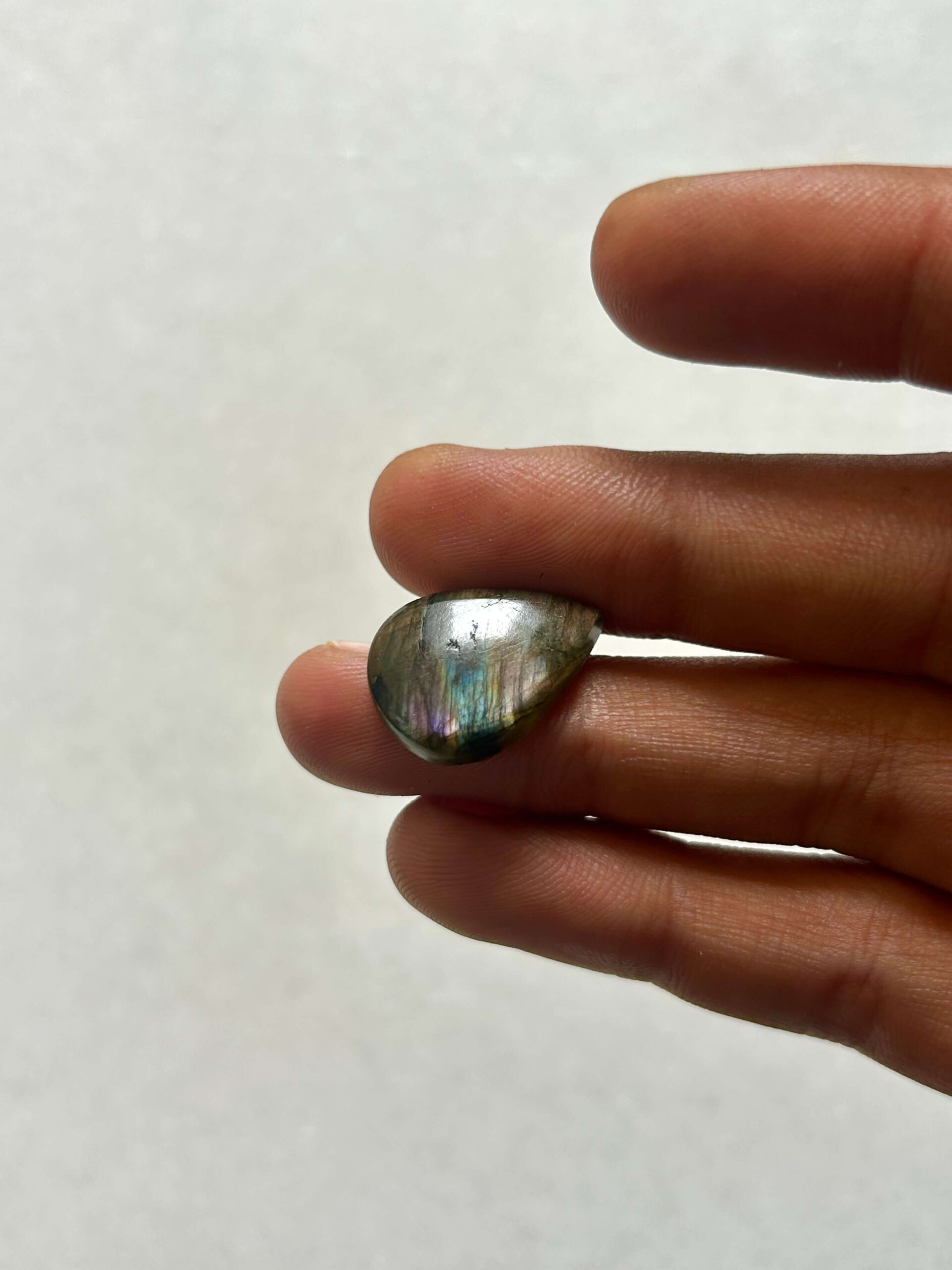 21mm Purple Labradorite Cabochon