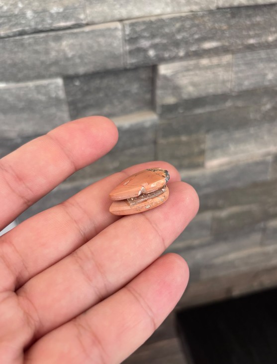 25mm Jasper Cabochon Pair – Discounted Imperfect Piece - Image 3